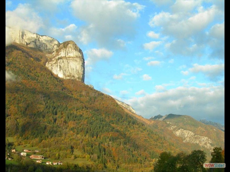 view from Chateau d'Alex